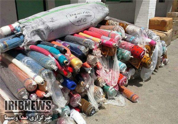 کشف پارچه قاچاق در آبادان کشف پارچه قاچاق در آبادان