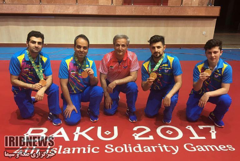 تیم ملی تنیس روی میز ایران، مقام نخست بازیهای کشورهای اسلامی را کسب کرد