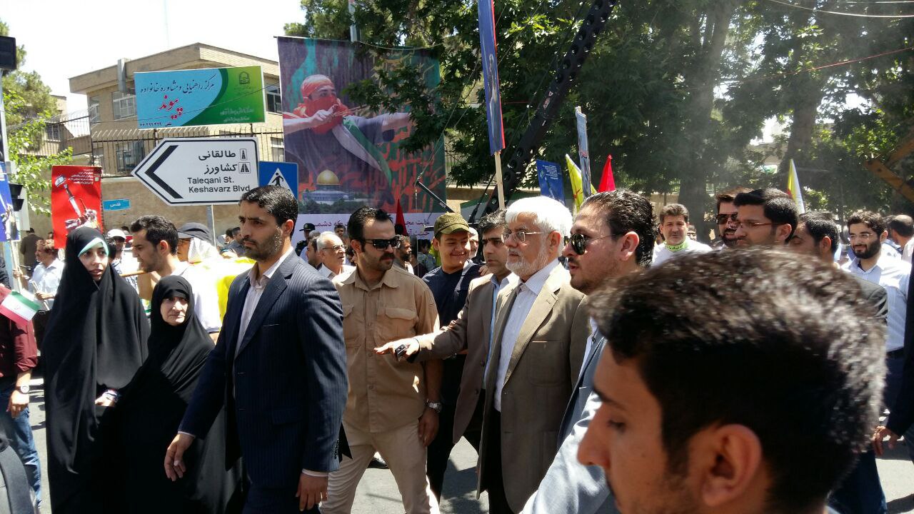 حضور مسئولان در راهپیمایی روز جهانی قدس حضور مسئولان در راهپیمایی روز جهانی قدس