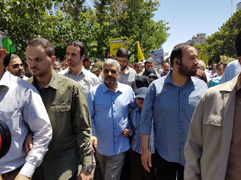 حضور روسای قوا، مسئولان و شخصیتها در راهپیمایی روز جهانی قدس حضور روسای قوا، مسئولان و شخصیتها در راهپیمایی روز جهانی قدس