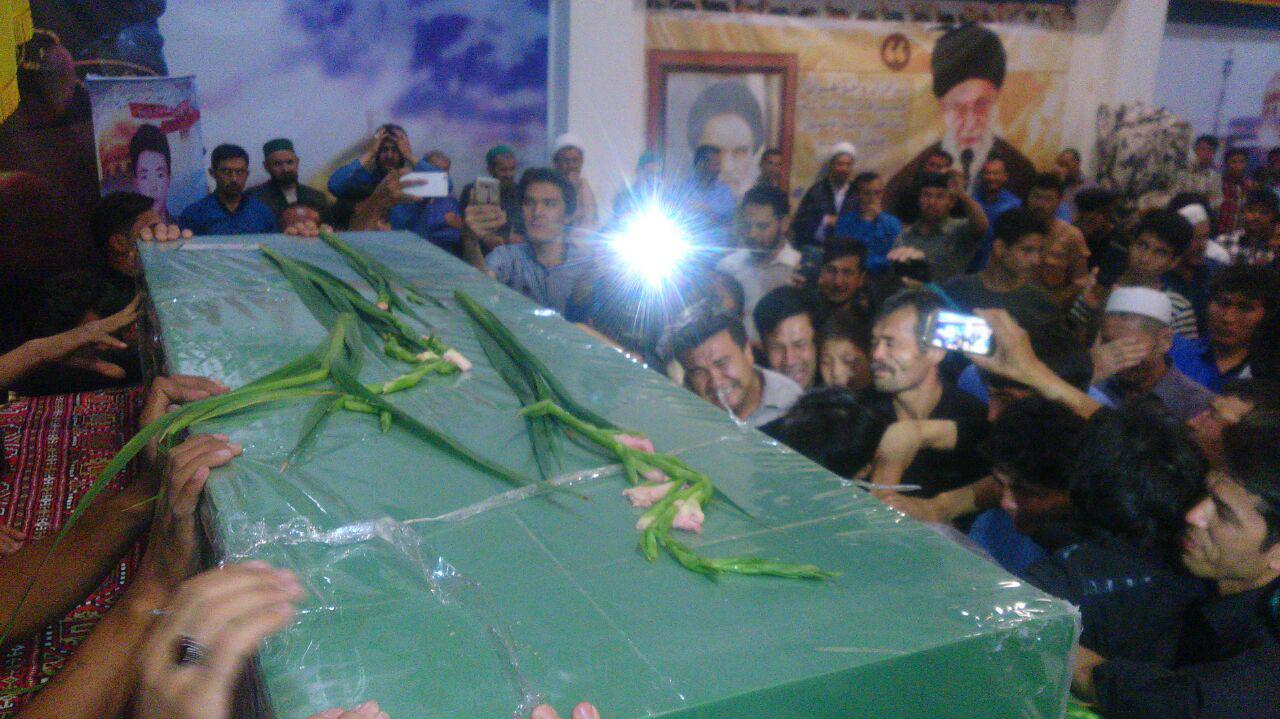 وداع با دو شهید مدافع حرم در مشهد