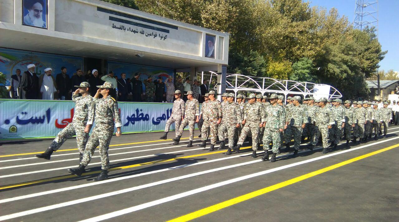 Image result for ‫صبحگاه مشترک نیروی انتظامی خراسان رضوی در مشهد مقدس‬‎