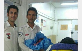 تولد نوزاد در آمبولانس ۱۱۵