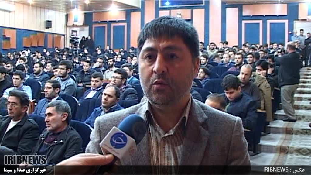 تجلیل از برگزیدگان جشنواره علمی، فرهنگی و افسران جنگ نرم در اردبیل
