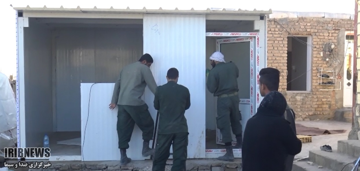 خدمات رسانی سپاه بیت المقدس به ۶ روستای زلزله زده دشت ذهاب خدمات رسانی سپاه بیت المقدس به ۶ روستای زلزله زده دشت ذهاب