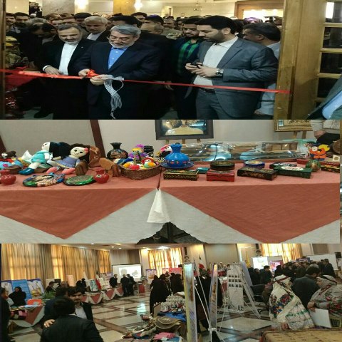 بازدید وزیر کشور از نمایشگاه تولیدات سازمان های مردم نهاد
