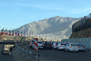 ترافیک سنگین در محور‌های مواصلاتی استان البرز