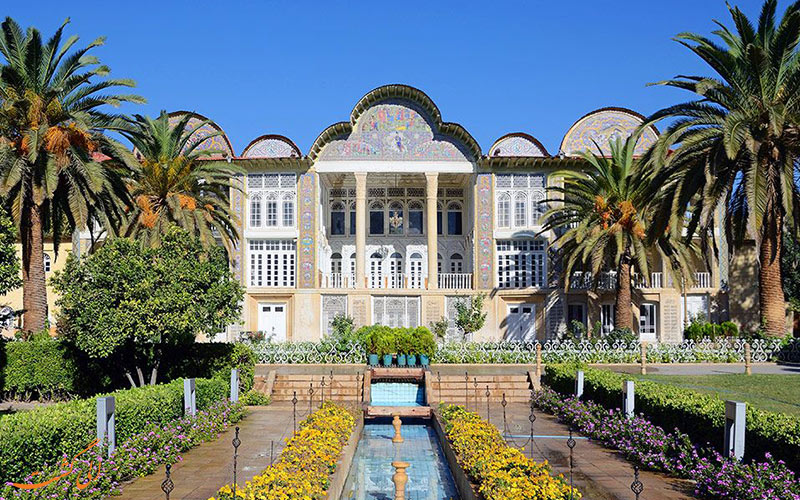 افزایش زمان بازدید از باغ ارم شیراز