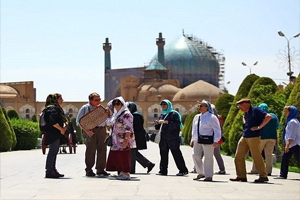 فرانسوی ها پرشمارترین گردشگران در اصفهان