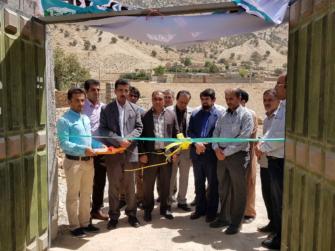 افتتاح خانه ترویج بخش موگرمون در روستای شیتاب