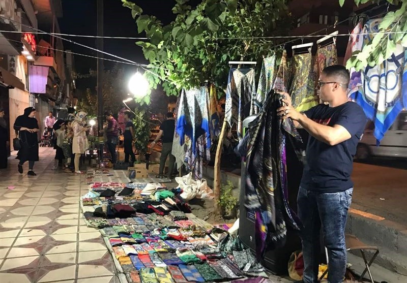 بازار‌های شبانه شیراز همچنان پر رونق