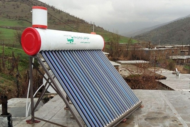 نصب 800 دستگاه آبگرمکن خورشیدی در مناطق جنگل نشین