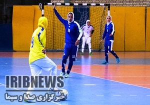 دیدارتیم فوتسال بانوان مهاباد با نماینده تکاب