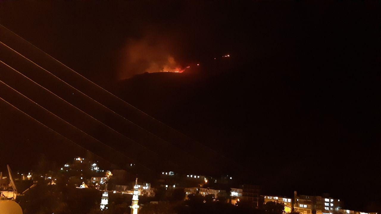 اراضی ملی پاوه در آتش سوخت