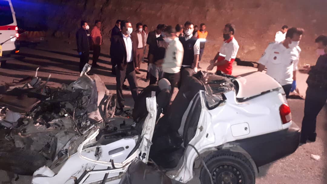 تصادف مرگبار در جاده شیراز _گچساران