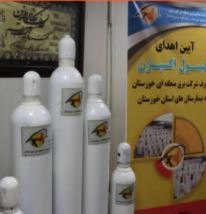 اهدای ۲۰۰ کپسول اکسیژن در اهواز اهدای ۲۰۰ کپسول اکسیژن در اهواز