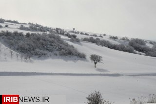 جلوه های زیبای طبیعت در کالپوش برفی + فیلم