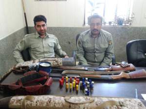 دستگیری متخلفین شکار غیر مجاز گراز وحشی در منطقه حفاظت شده میشداغ