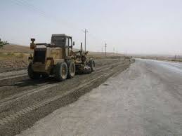 تسطیح راه روستایی منطقه باویسی تسطیح راه روستایی منطقه باویسی