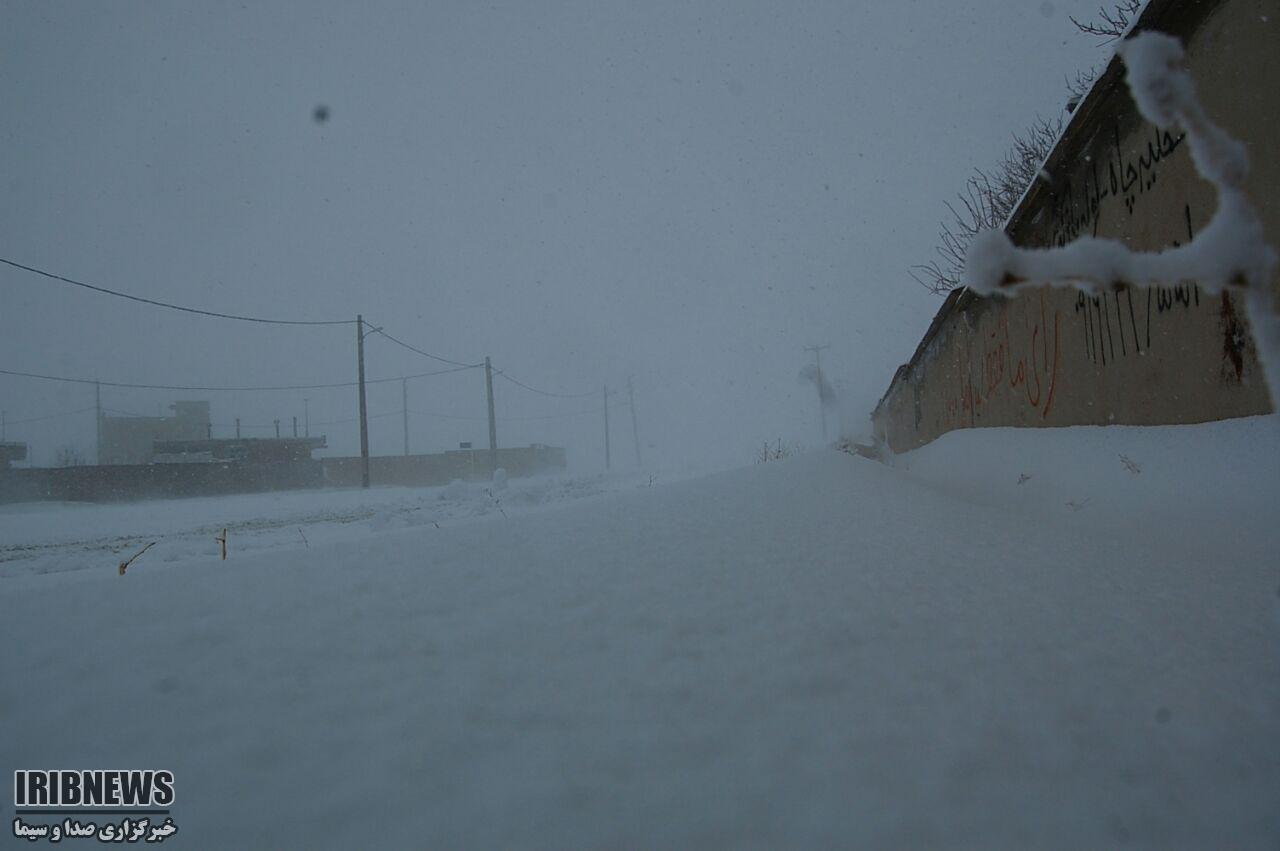 خیر آباد زنجان به دمای منفی 26 رسید خیر آباد زنجان به دمای منفی 26 رسید