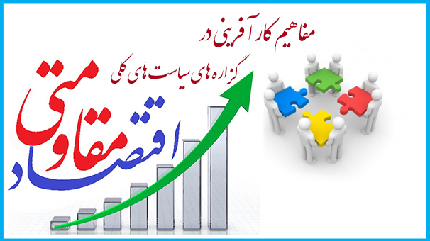 مفاهیم کارآفرینی در گزاره های سیاست های کلی اقتصاد مقاومتی