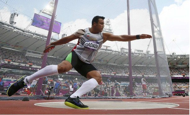 Чемпион в метании диска