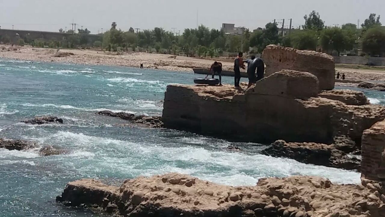 غرق یک نفر در رودخانه دز غرق یک نفر در رودخانه دز