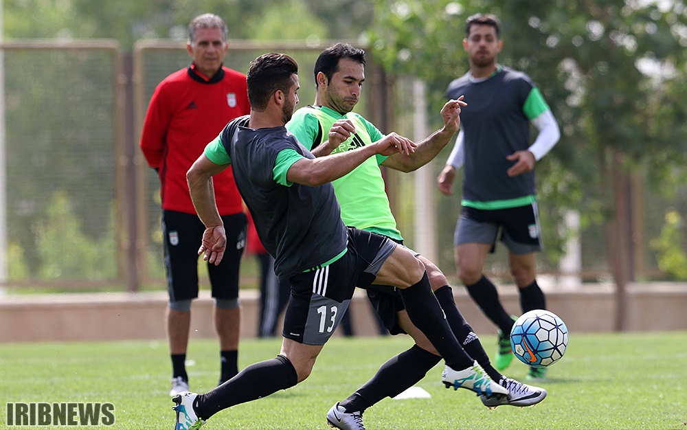 تمرین راه های گلزنی زیر نظر کی روش تمرین راه های گلزنی زیر نظر کی روش