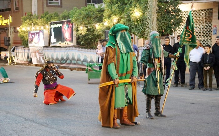 برگزاری تعزیه میدانی در فسا برگزاری تعزیه میدانی در فسا