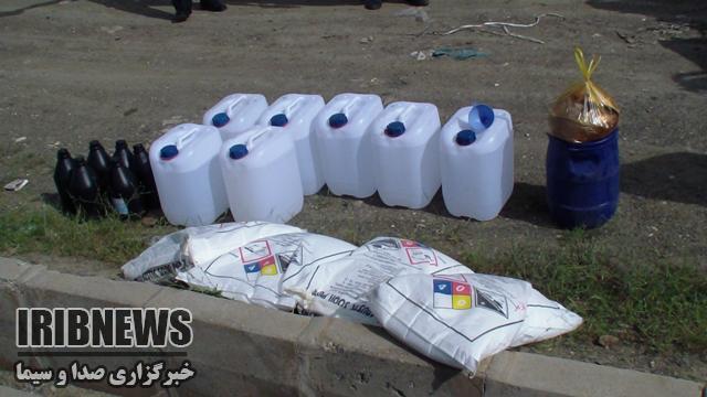 کشف 25کیلوگرم پیش ساز مواد مخدر صنعتی در مهاباد