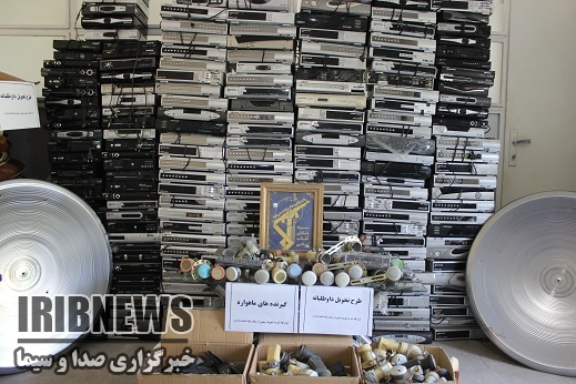تحویل 320 دستگاه گیرنده ماهواره در داراب