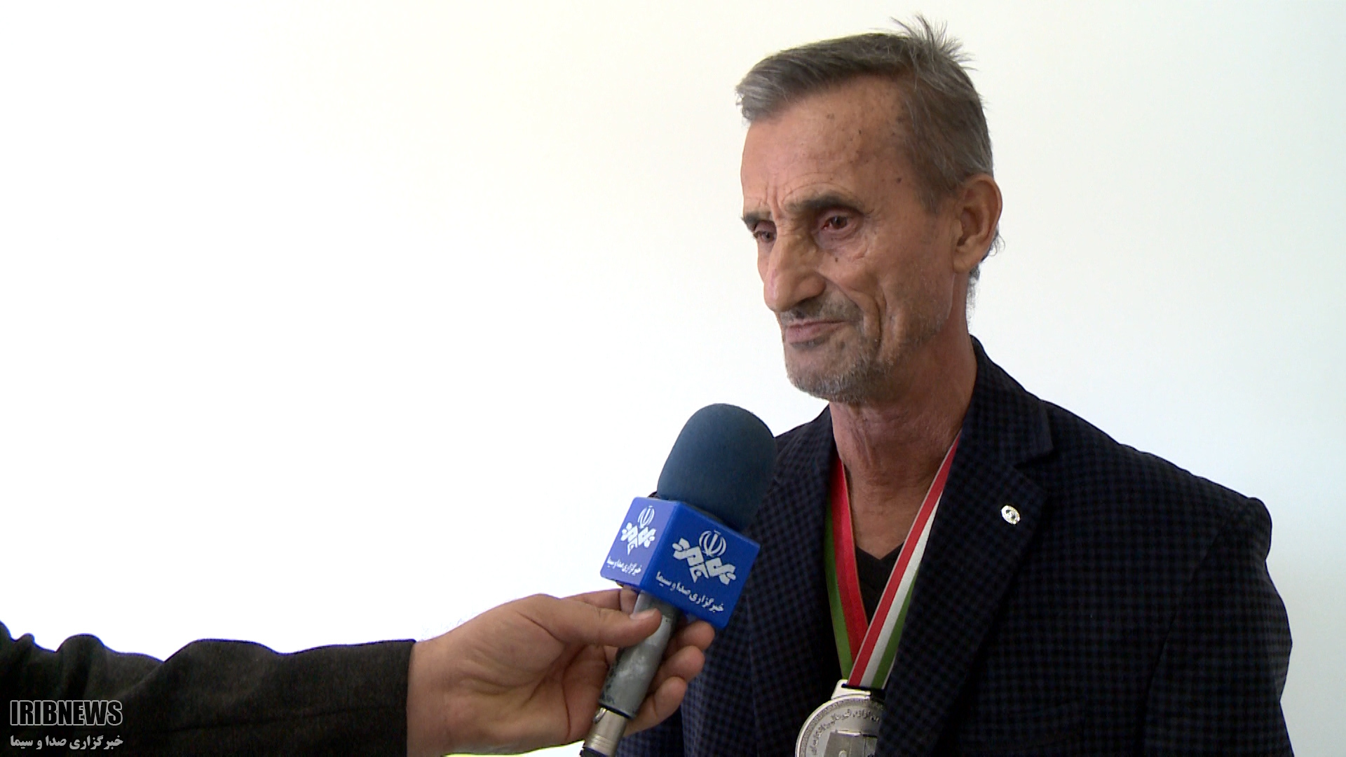 وزنه بردار پیشکسوت مهابادی نایب قهرمان پرس سینه کشور