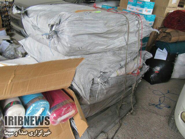 کشف یک محموله کالای قاچاق در رشت