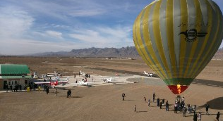 افتتاح نخستین فرودگاه سبک بخش خصوصی کشور در کاشمر