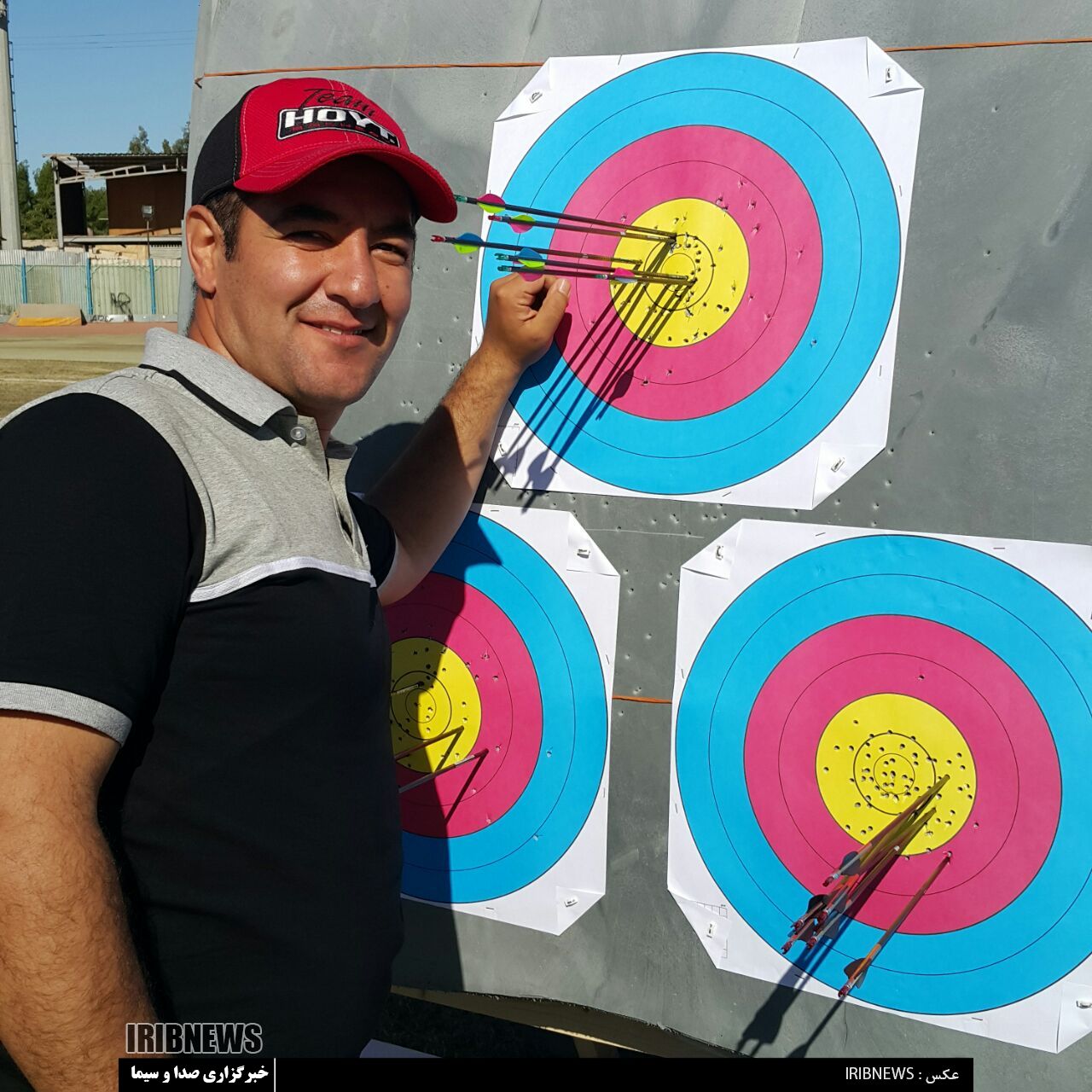 نشان طلای ورزشکار مراغه ای در مسابقات تیراندازی با کمان کشور