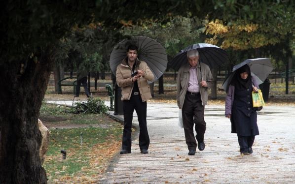 آبگرفتگی معابر و بارش های شدید در فارس