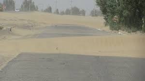 ادامه حضور ریزگردها و تعطیلی مدارس ریگان