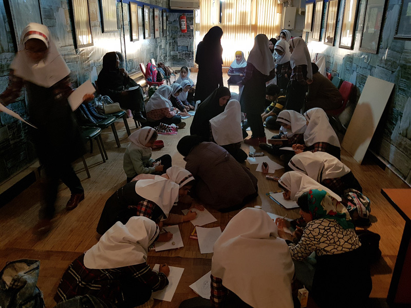 کارگاه نقاشی خلاق کودک در حوزه هنری کارگاه نقاشی خلاق کودک در حوزه هنری