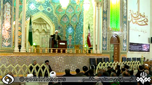 یاد جان باختگان نفت‌کش سانچی در حرم حضرت معصومه گرامی داشته شد