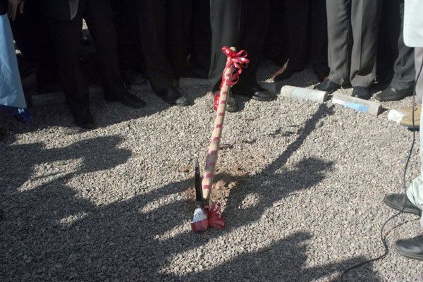 کلنگ احداث خانه عالم روستای سرغل