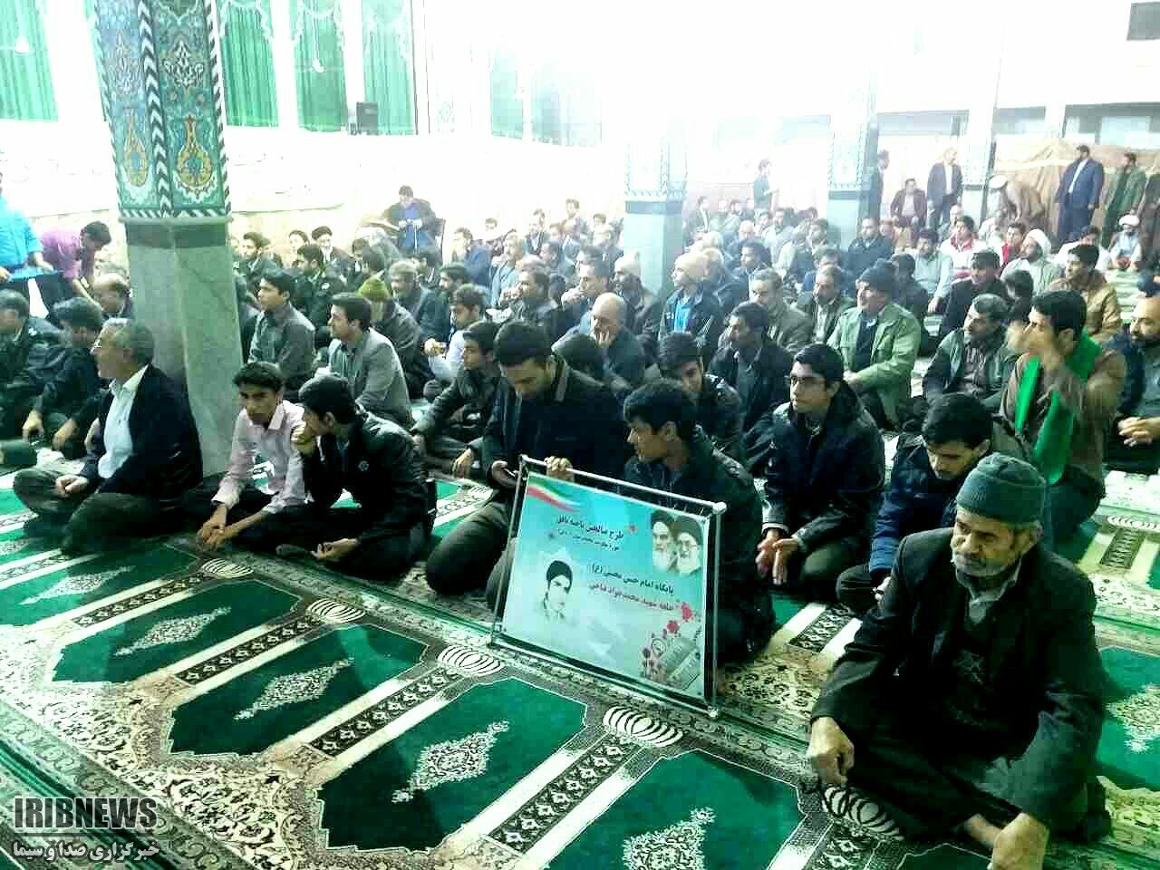 گرامیداشت سالروز ۹دی در بافق+عکس