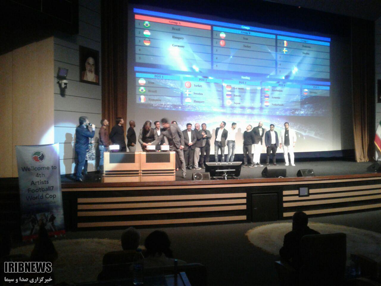 قرعه کشی چهارمین دوره مسابقات فوتبال هفت نفره جهان قرعه کشی چهارمین دوره مسابقات فوتبال هفت نفره جهان