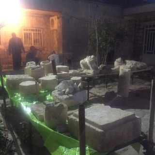 بازسازی آثار باستانی تخریب شده  آیاپیر بازسازی آثار باستانی تخریب شده  آیاپیر