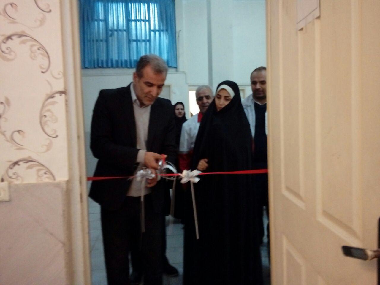 افتتاح دو شعبه خانه هلال احمر در مشکین دشت