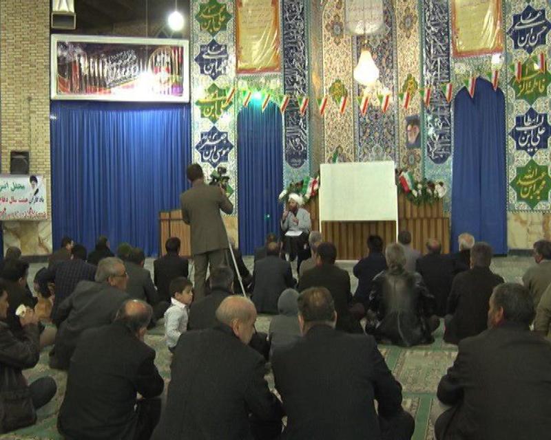 همایش رزمندگان هشت سال دفاع مقدس در مهریز