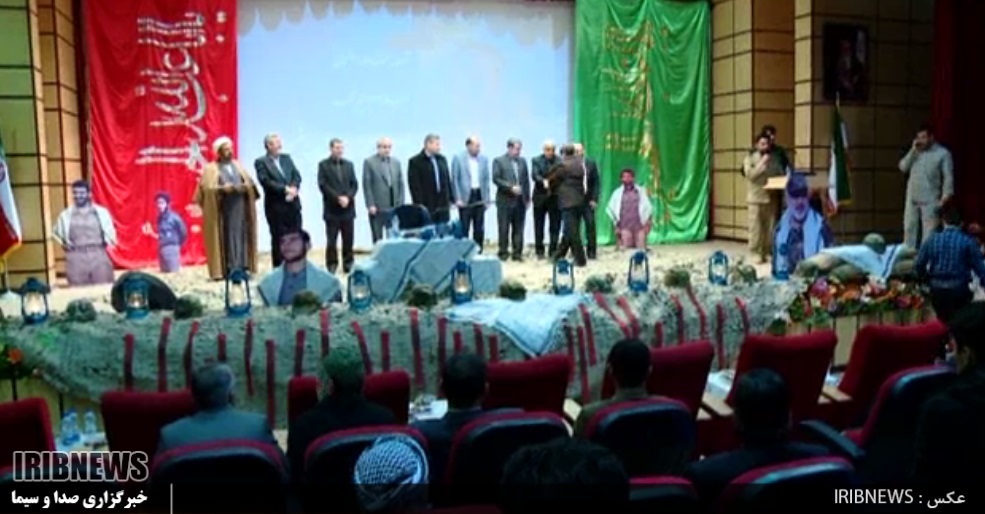 تقدیر از خانواده شهدای آموزش لشکر 11 امیرالمؤمنین (ع)