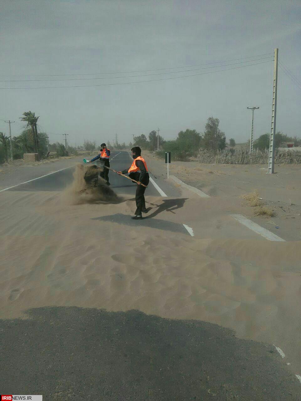 توفان شن در شرق و جنوب کرمان