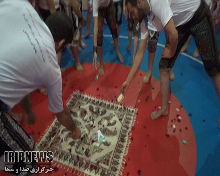 گلریزان پهلوانان بروجنی برای نیازمندان در آستانه نوروز باستان+فیلم