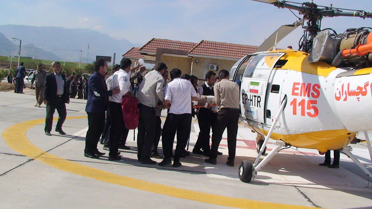 تجات مردی که دچار برق گرفتگی شده بود