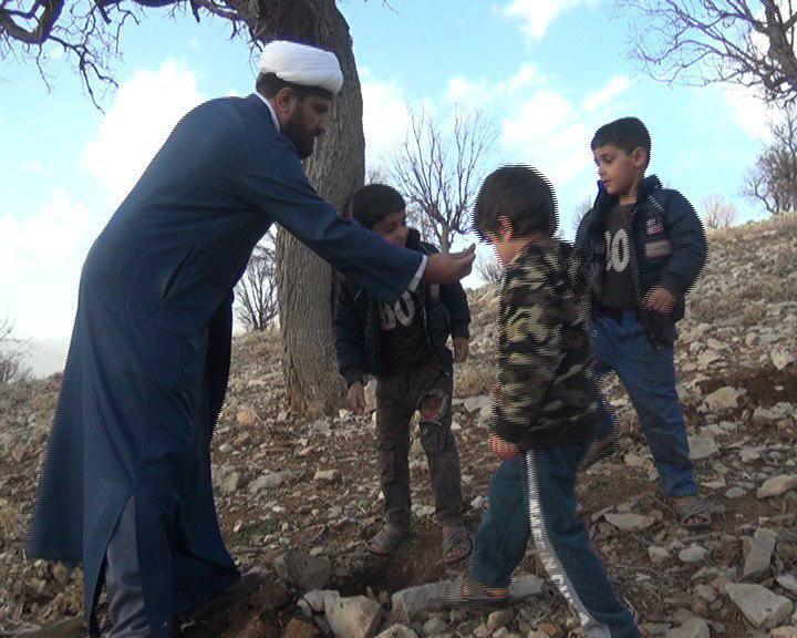 کاشت بذر بلوط به مناسبت هفته منابع طبیعی در دیشموک